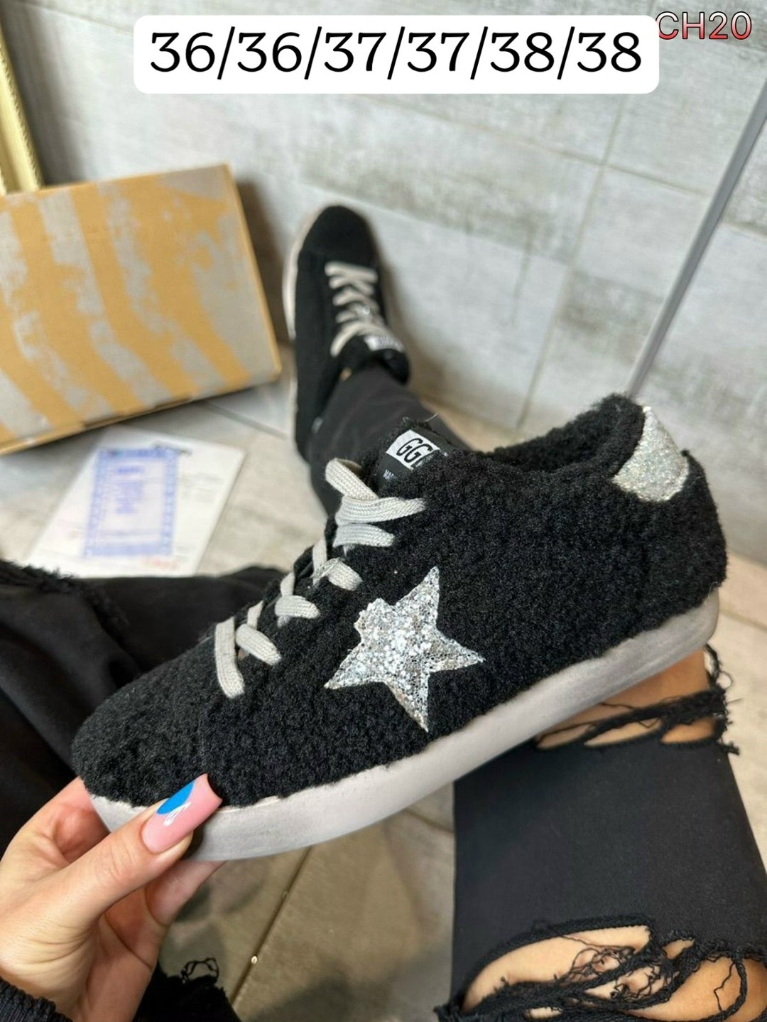 ,кеды женские зимние,кеды зимние с натуральным мехом golden goose,кроссовки со звездами,кеды зимние