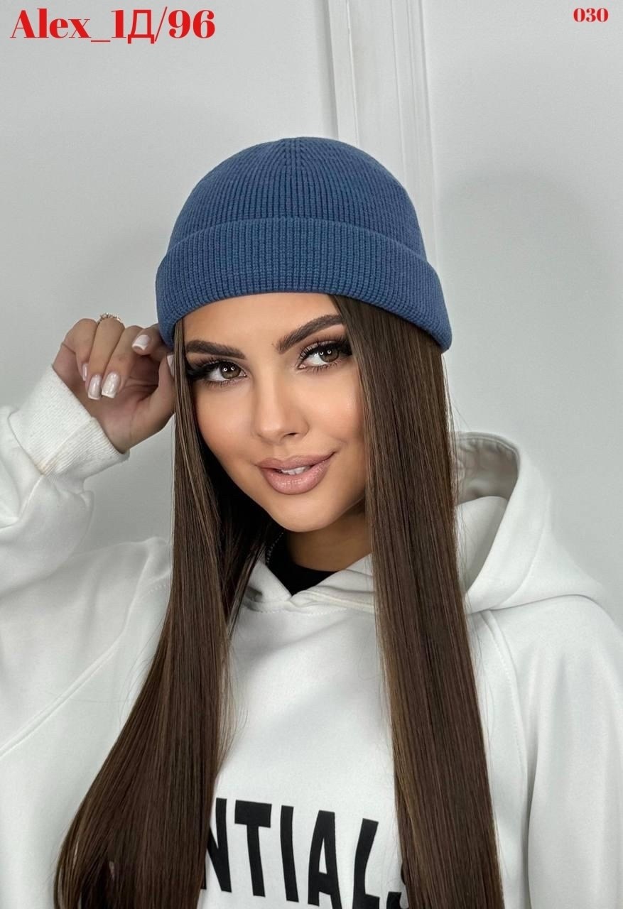 шапка весенняя женская,женская шапка,весенняя шапка бини,шапка женская бини,шапка с отворотом женская