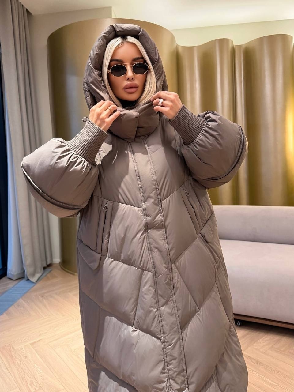 стильные пуховики,пуховик повседневный,длинные пуховики,пуховик,удлиненный пуховик