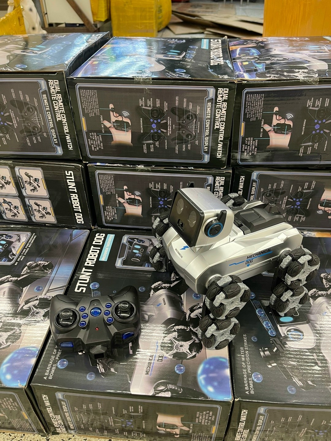 робот с дистанционным управлением,робот радиоуправляемый,робот собака,игрушка,игрушечные роботы