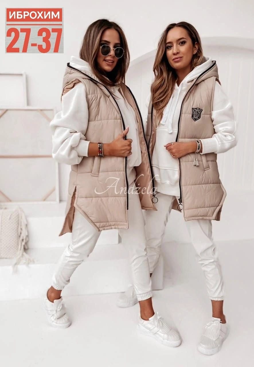 жилетка женская,модные синтепоновые жилеты,жилет женский,жилетка с капюшоном,жилетка женская размером 42