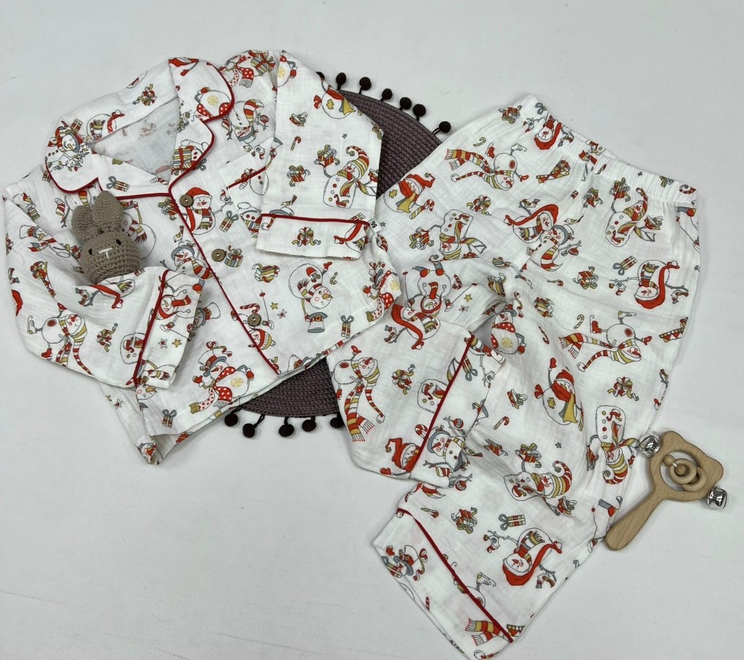 пижама комплект,пижамы для малышей,пижамы для мальчика,детская муслиновая пижама,пижамы детские