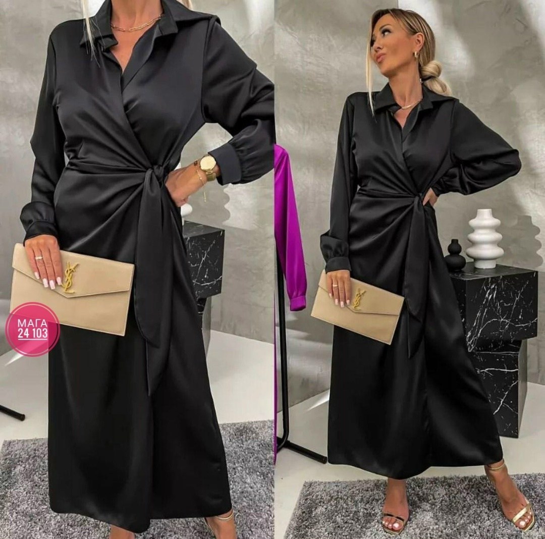 платье с запахом женское,платье женские вечерние,платье женская,шелковое платье в пол,атласное платье