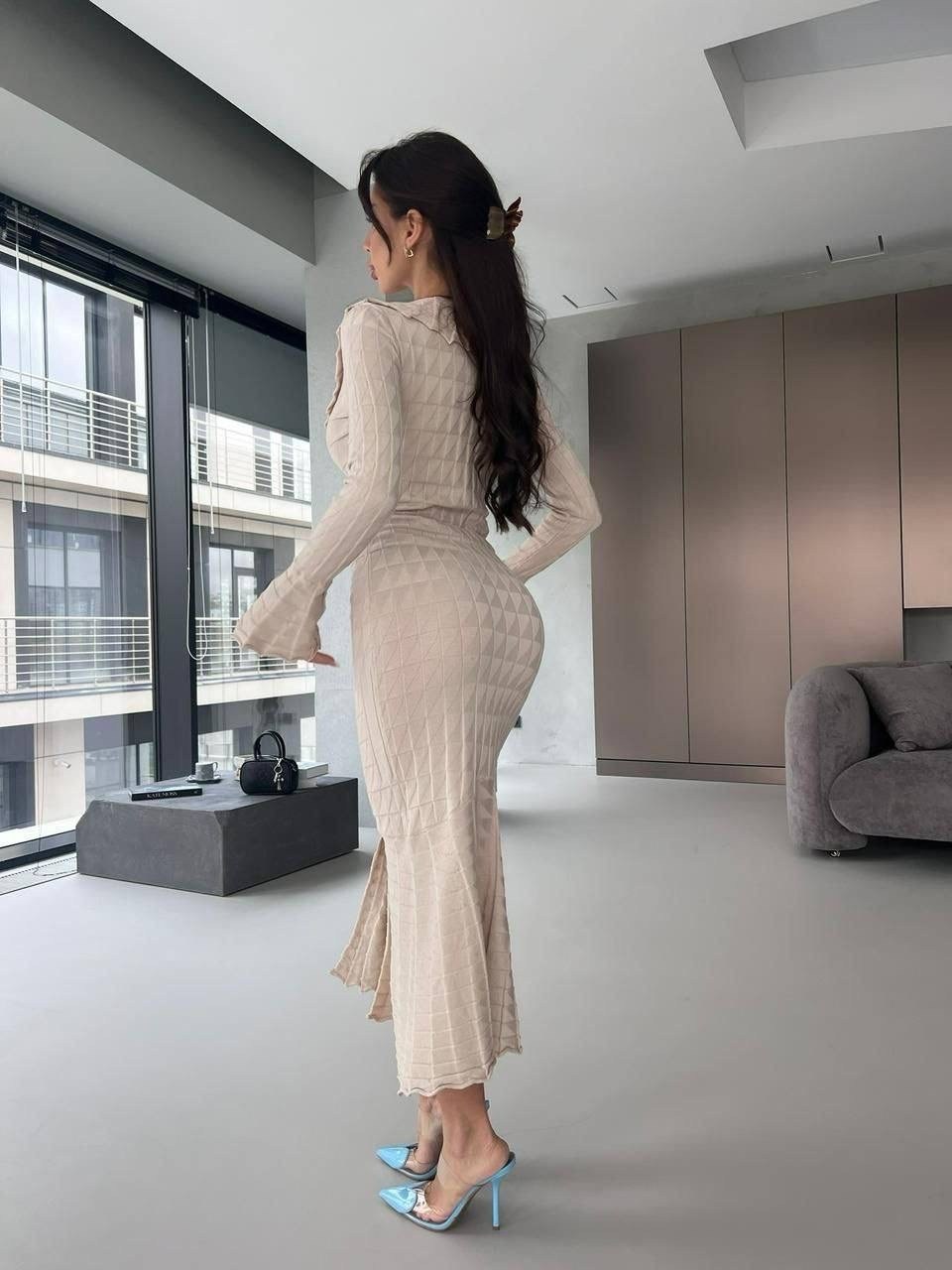 платье вязаное лапша,платье женская,трикотажное платье,вязаное платье,вязаное платье женское