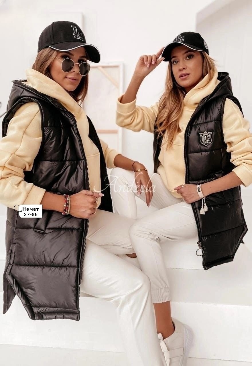 жилетка женская,жилетка с капюшоном,модные синтепоновые жилеты,жилет женский,жилет на синтепоне