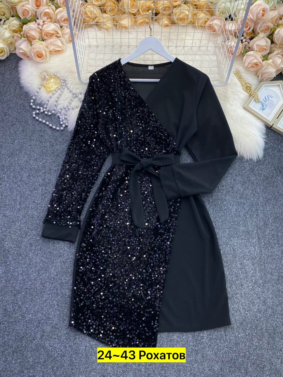 платье женская,нарядное платье,платья ,платье,платье с запахом черное