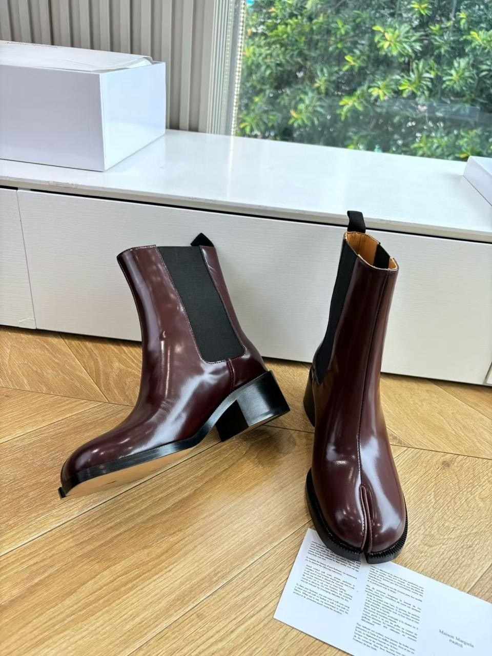 ,женские ботильоны из натуральной кожи на,женские ботильоны,женская ,maison margiela ботинки