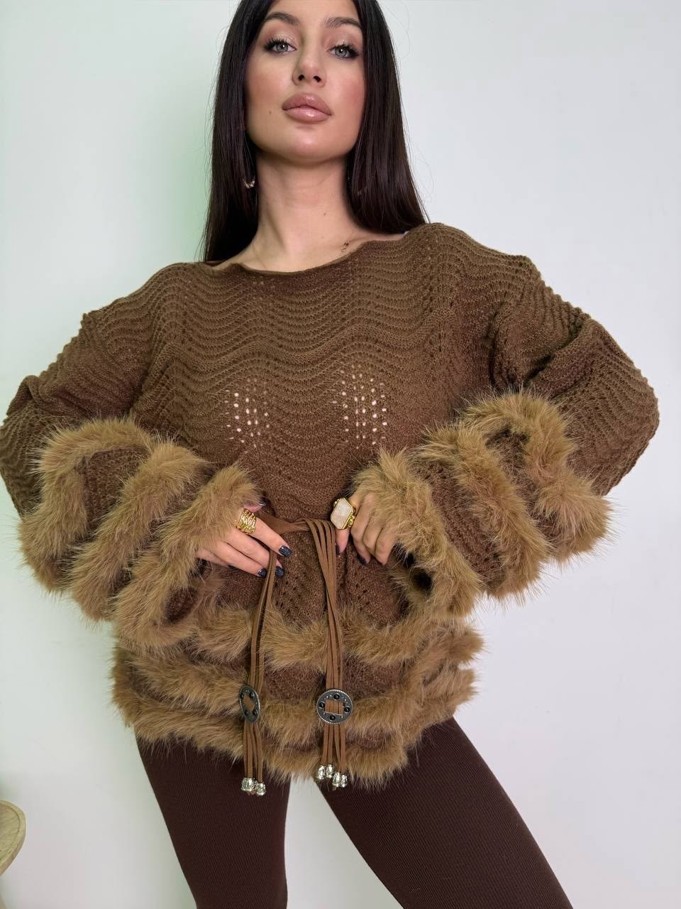 модный джемпер,свитер с бахромой,вязаные свитера,кофта женская,вязаные свитера женские
