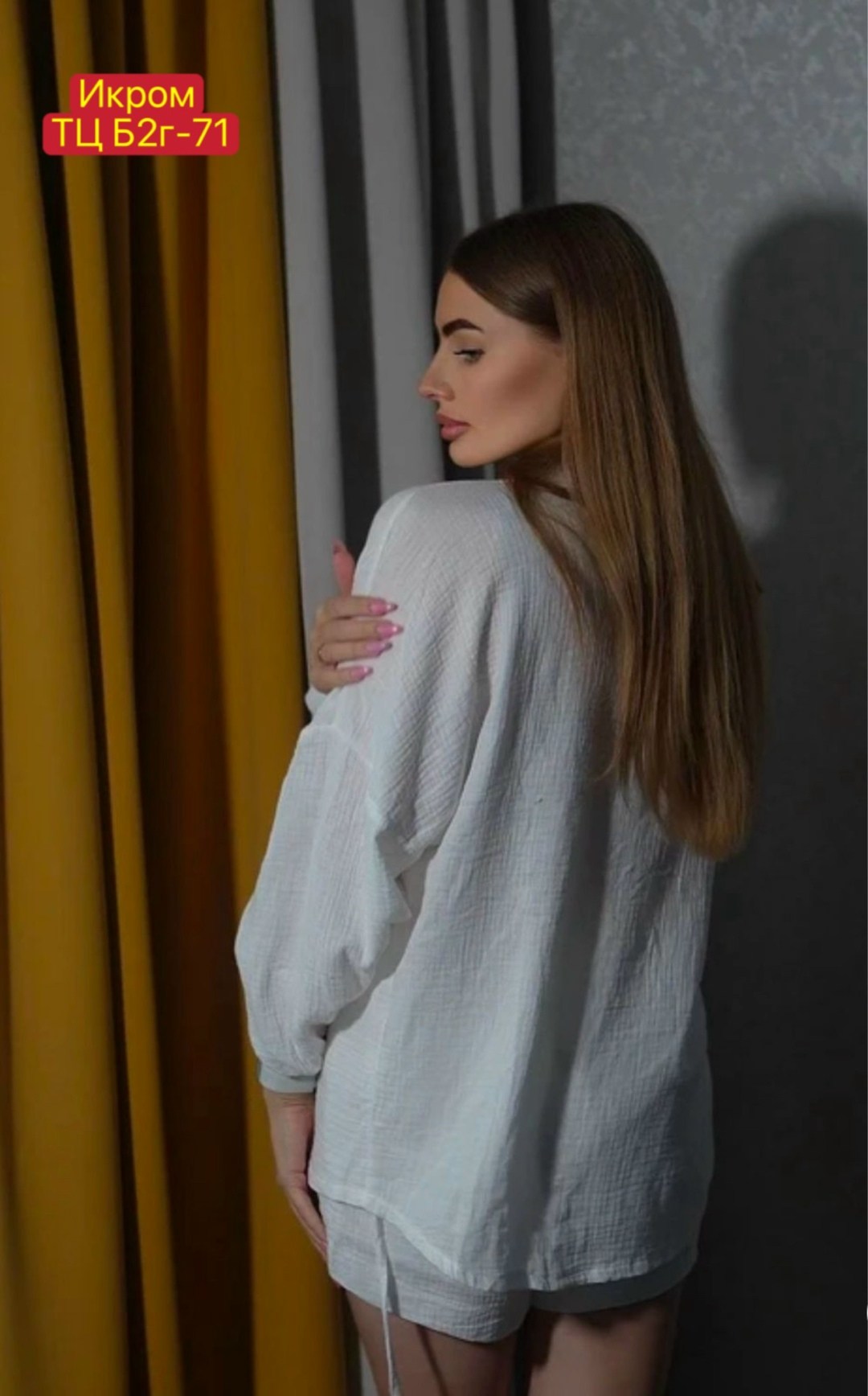 муслиновые костюмы,костюм женский из муслина,домашние костюмы,халат с длинными рукавами,летние костюмы женские