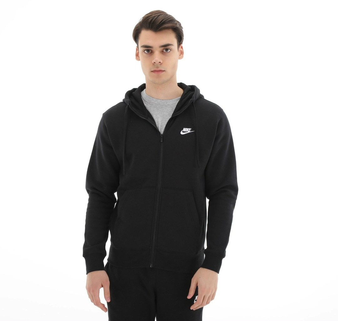 толстовка nike,zip hoodie nike чёрное,nike sportswear club fleece,nike sportswear hoodie,толстовка nike m nsw club hoodie fz bb