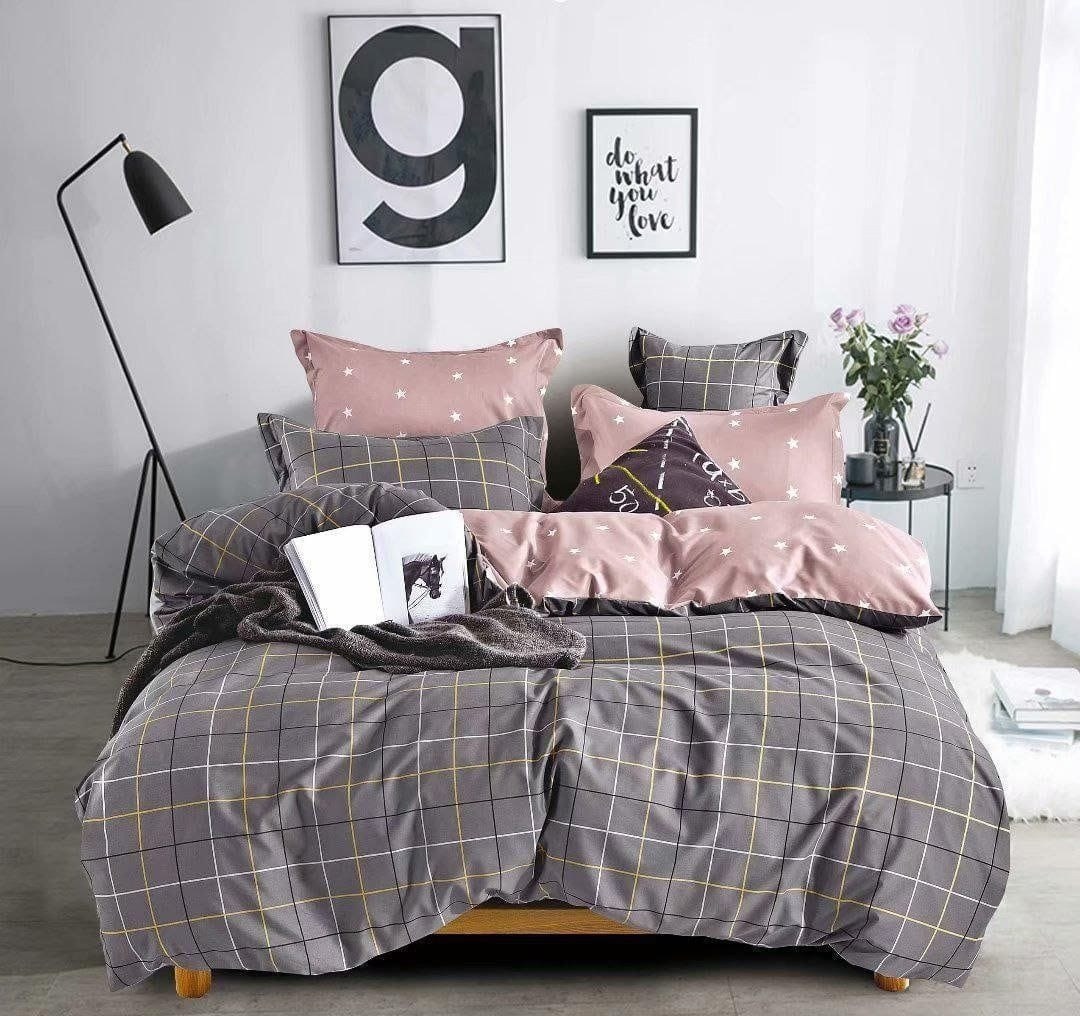 комплект постельного белья,комплект постельного белья mency,комплект постельного белья сатин,постельное белье из сатина,постельное белье цвет серый