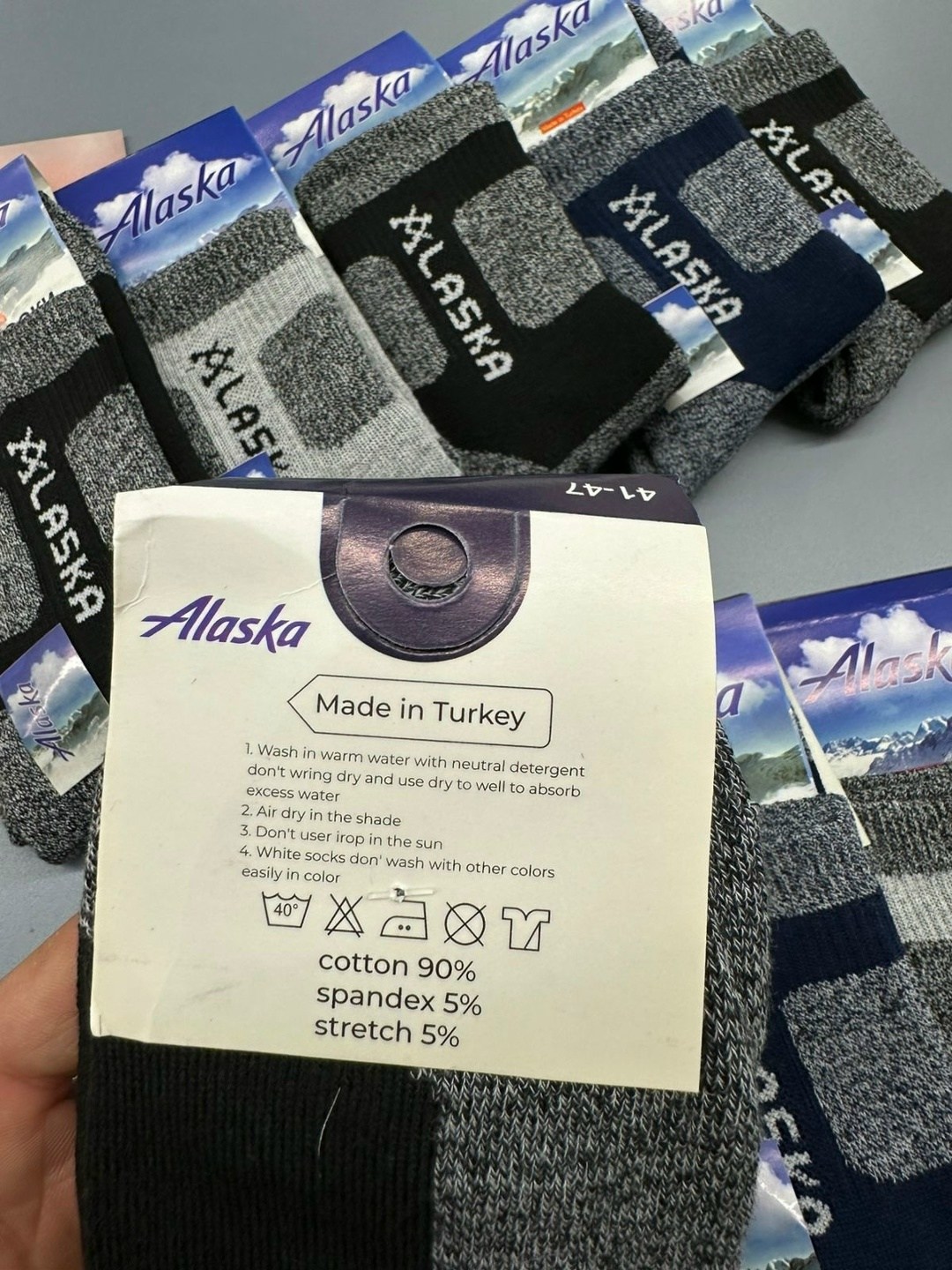 носки мужские,термоноски alaska 3 пары,термоноски alaska,термоноски мужские alaska,мужские термоноски