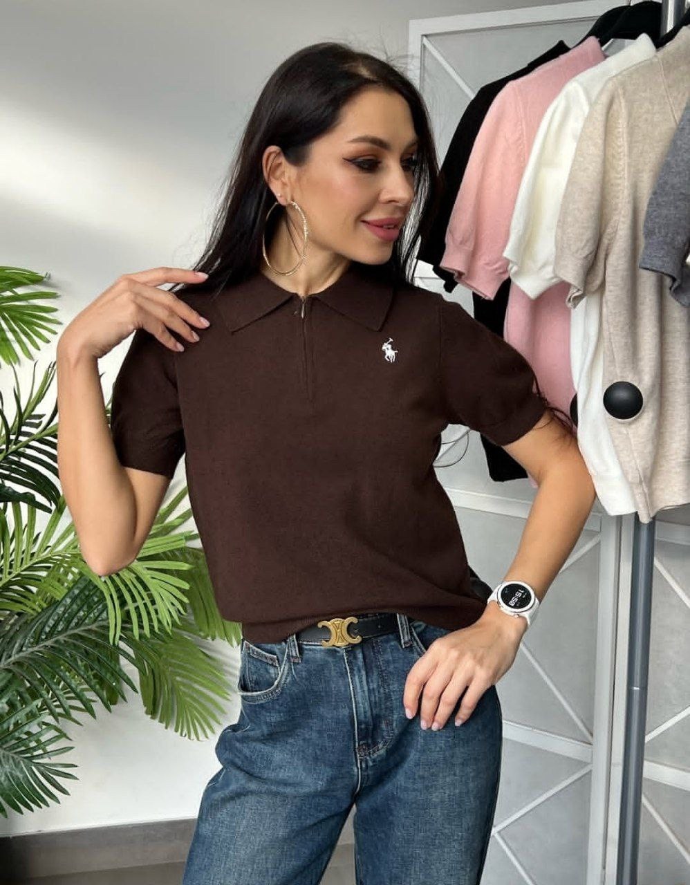 поло кофта,кофта женская,джемпер поло,поло