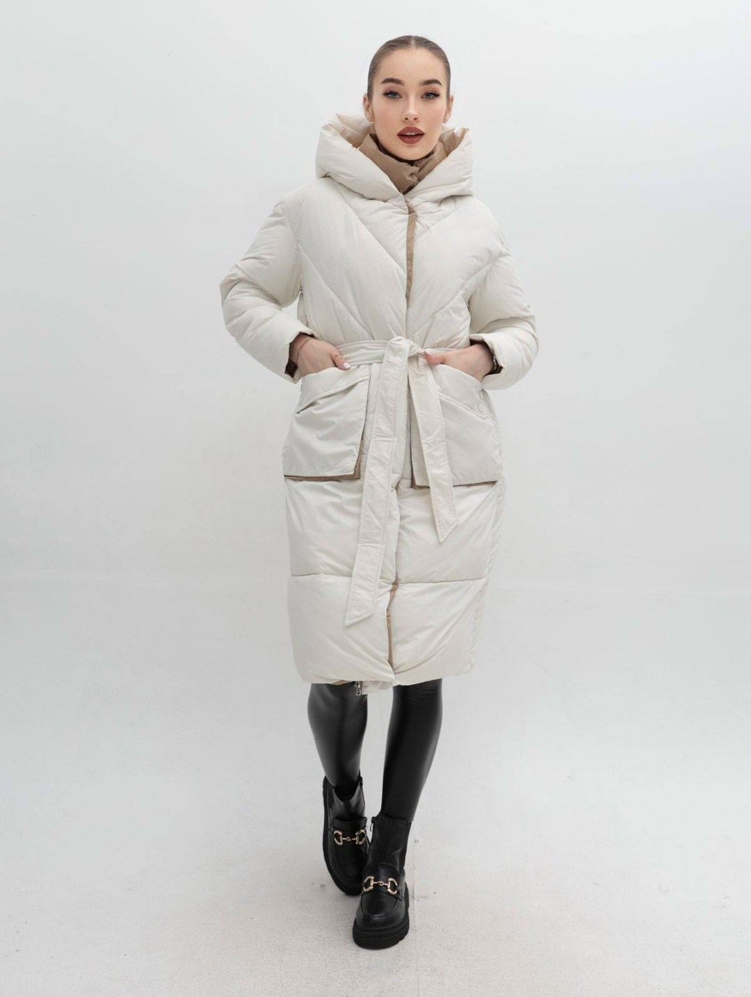 куртка женская зимняя демисезонная,куртка женская зимняя,модные пуховики,бежевый пуховик,пуховик бежевый женский длинный