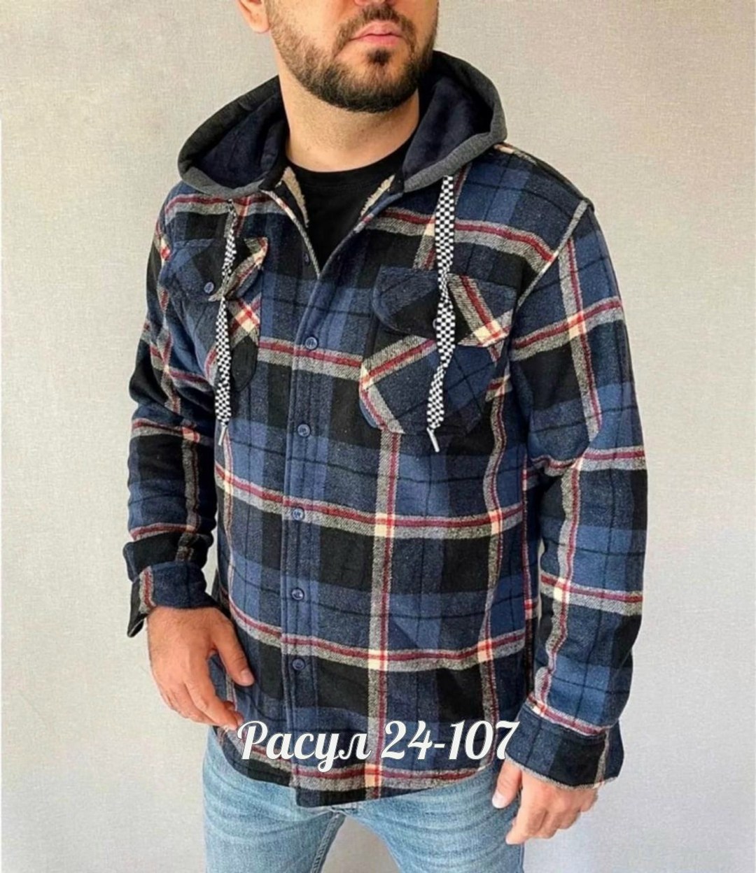 рубашка с капюшоном,рубашки на меху,куртка в клетку,рубашка на меху с капюшоном,утепленная рубашка