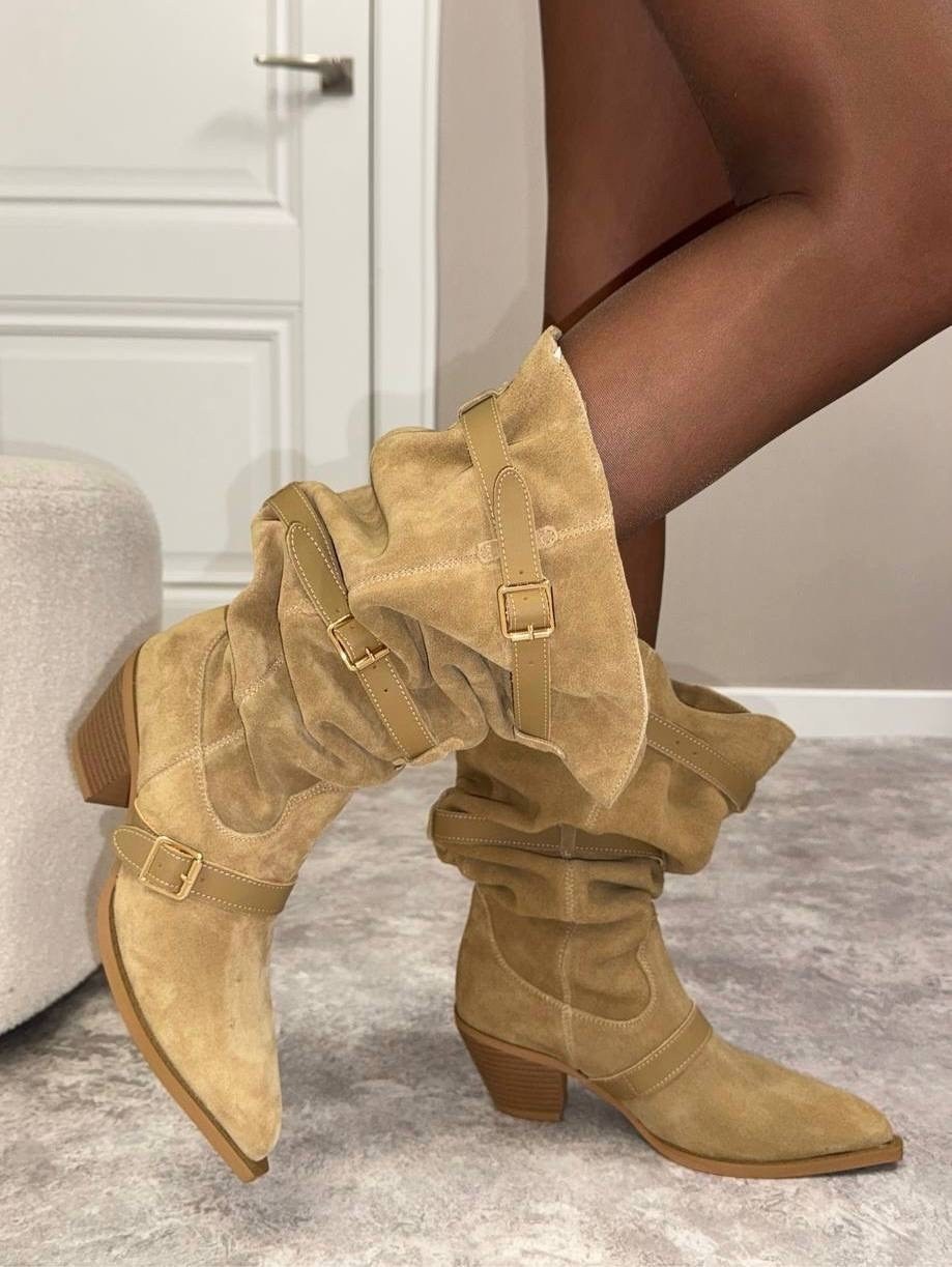 женские сапоги,,сапоги женские замшевые,замшевые сапоги,модные женские сапоги