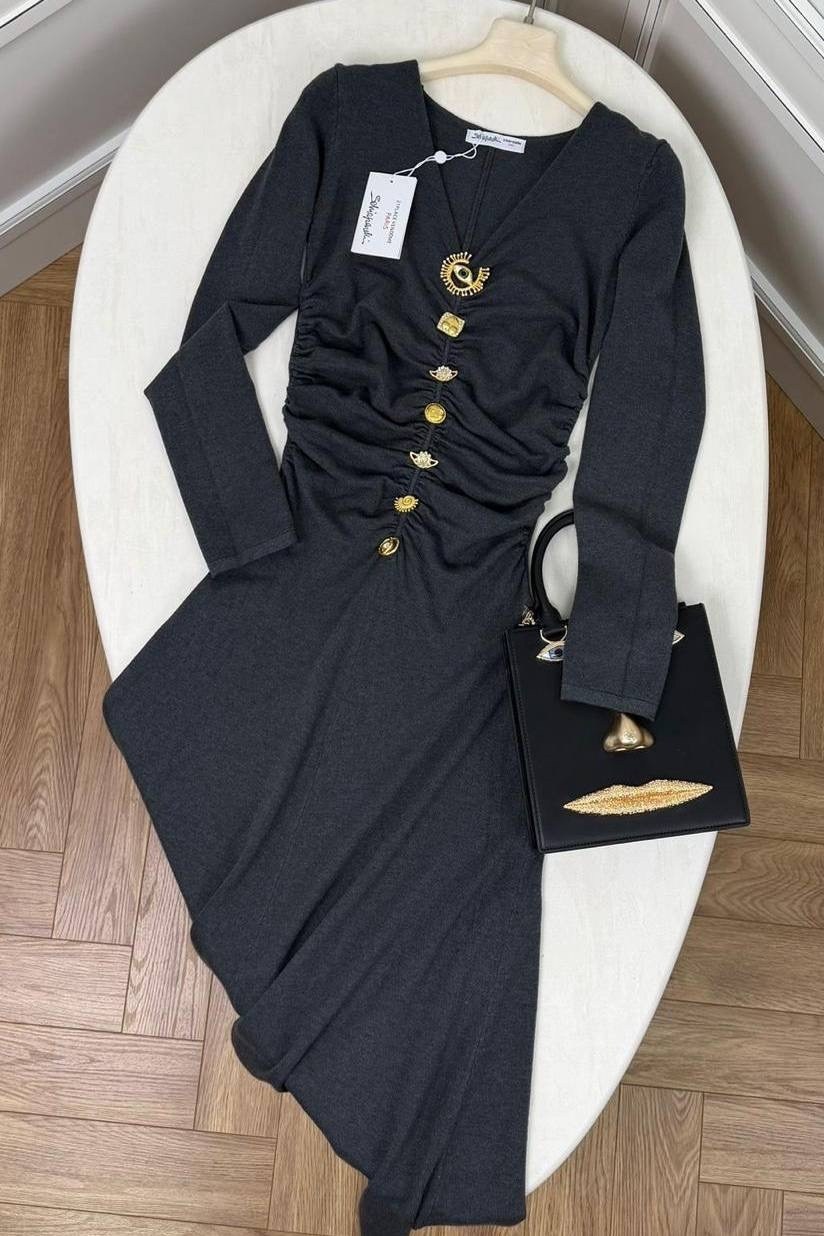 трикотажное платье,элегантные наряды,платье стильное,платье женская,приталенное платье