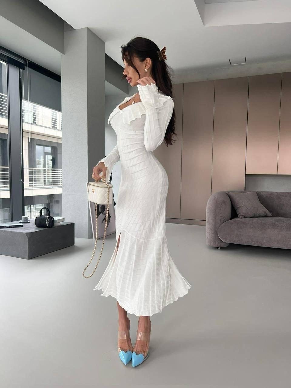 платье вязаное лапша,платье женская,трикотажное платье,вязаное платье,вязаное платье женское