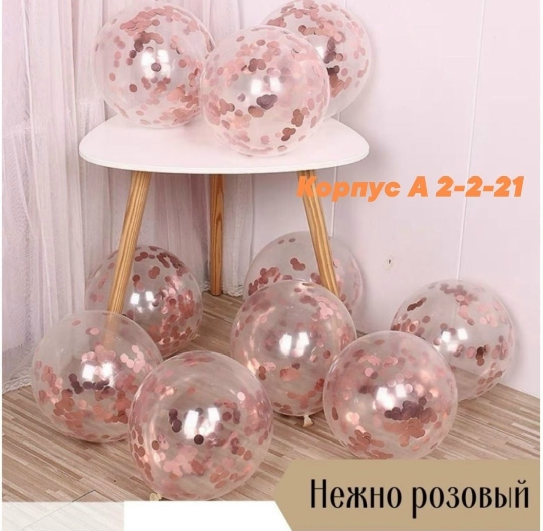 красное конфетти,шары с конфетти,шар с конфетти,воздушные шары с конфетти,прозрачный шар с конфетти