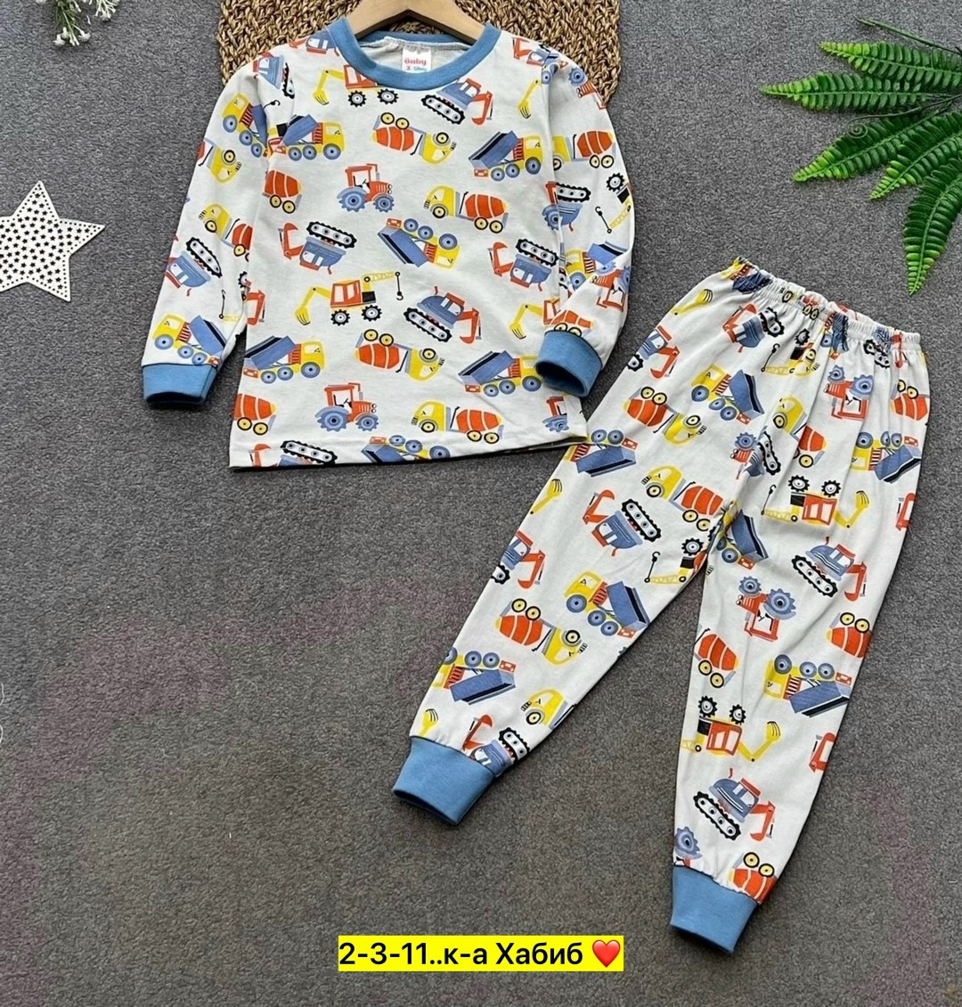 пижамы для мальчика,пижама теплая,пижамы детские,пижама детская,костюм домашний пижама