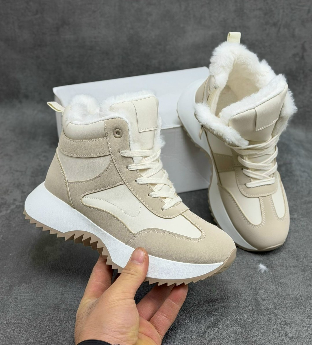 женские кроссовки,кроссовки женские зимние,бежевые кроссовки,,зимняя