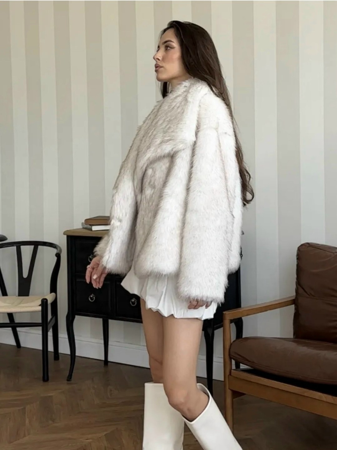 шуба белая,искусственная шуба,шуба из эко меха,шубка,шубка белая