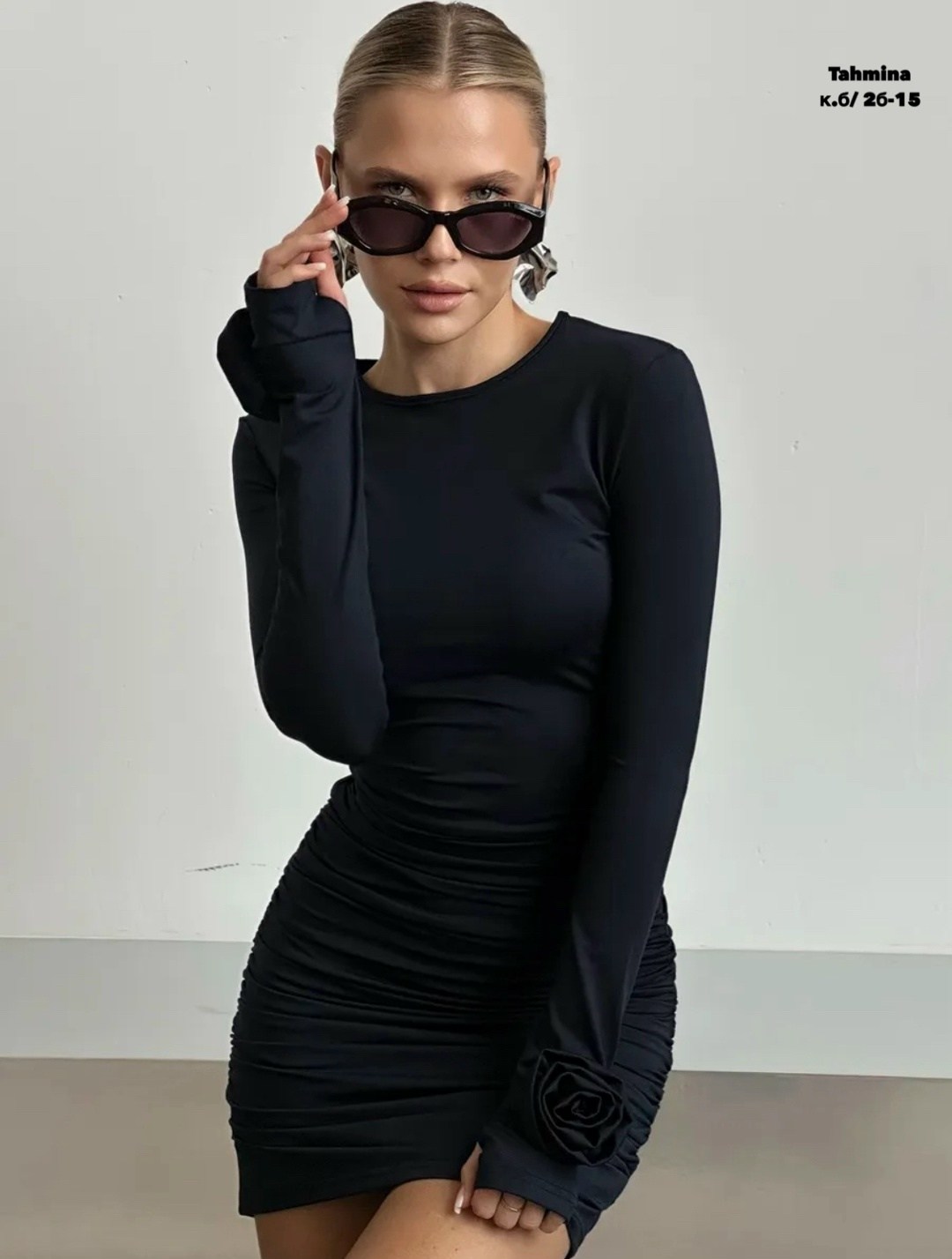 платье женское черное,платье черное,платье с длинными рукавами,облегающее платье,платье женская