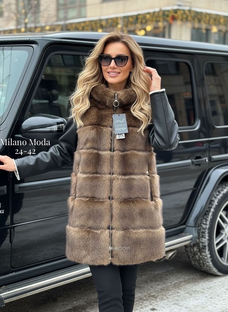 меховая жилет,жилет норковый,меховая жилетка,жилет из норки,норковая жилетка