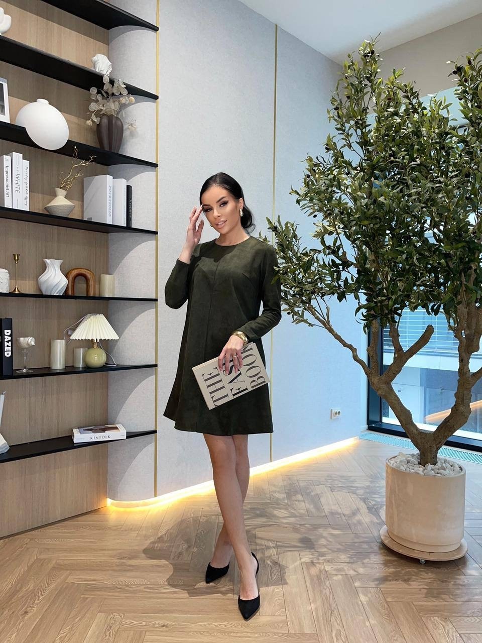 платье из замши,платье из искусственной замши,замшевое платье,оджи платье замша,мини платье из замши