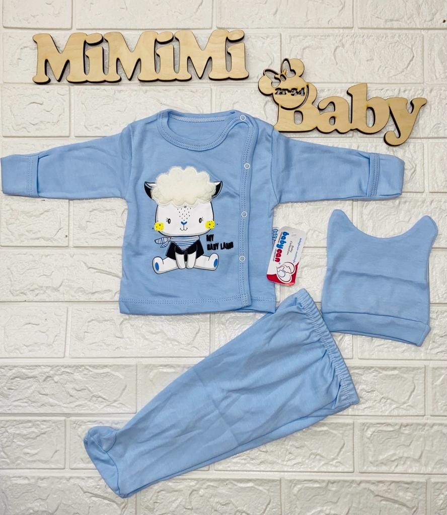 комплект кофточка и штанишки голубой 280762,комплект одежды для малыша,комплект кофточка и штанишки,комплект для малыша,одежда для малыша