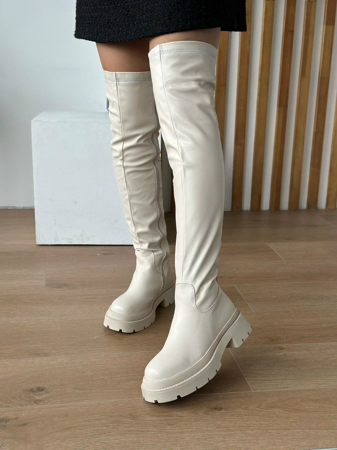 женские ботфорты,сапоги ботфорты,женские демисезонные ботфорты,демисезонные ботфорты,ботфорты женские белые