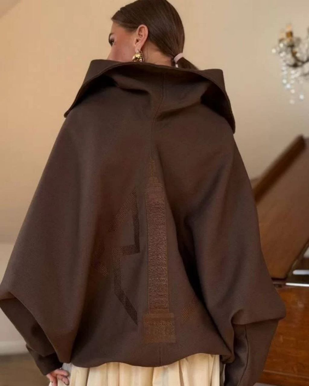 женская верхняя одежда,кофта женская,оверсайз куртка,кофта пончо