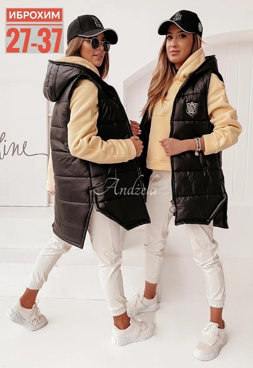 жилетка женская,модные синтепоновые жилеты,жилет женский,жилетка с капюшоном,жилетка женская размером 42