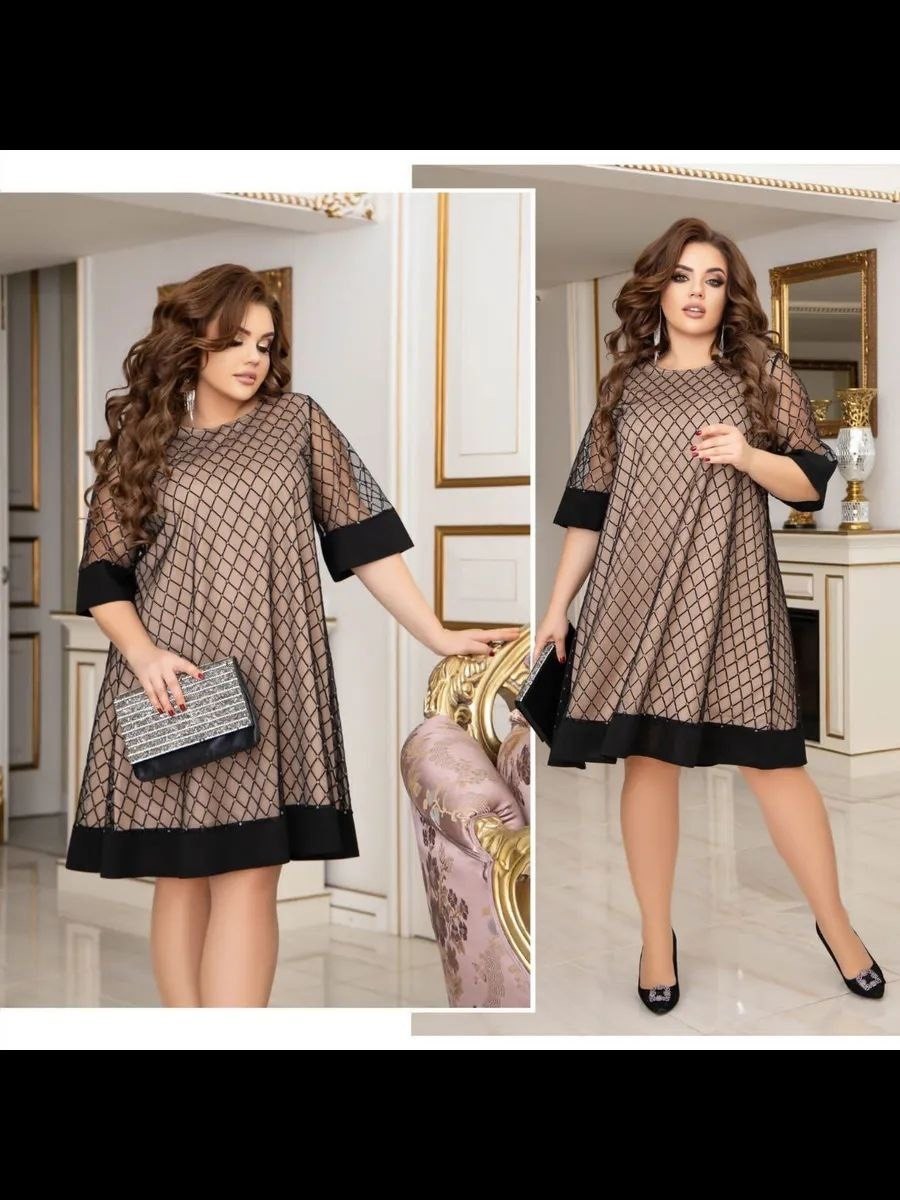 платье большие размеры,женское платье больших размеров,платье,нарядное платье,платье с сеткой