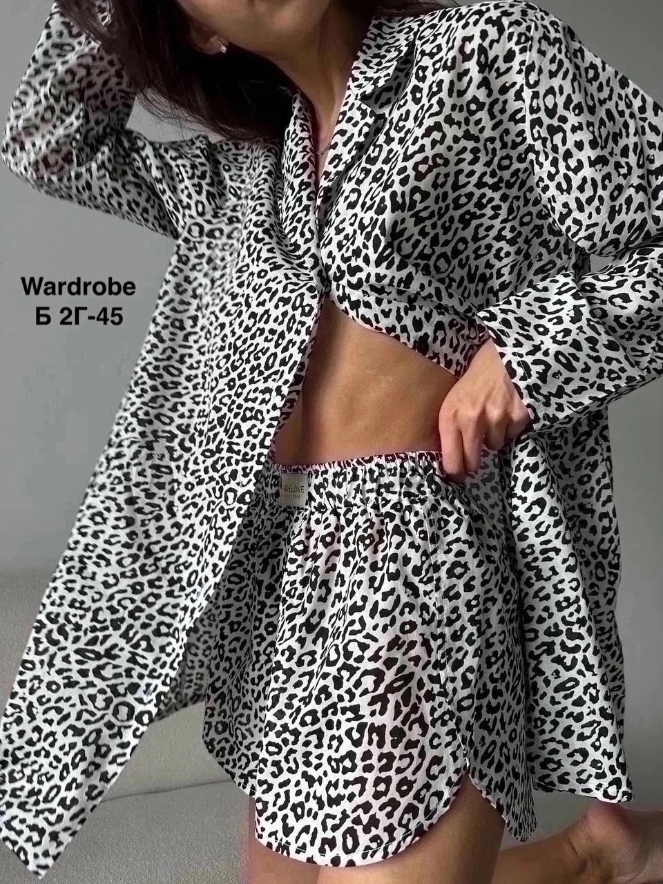леопардовые костюмы,пляжный костюм леопардовый,женский костюм шорты,пижамы для женщин,костюмы женские