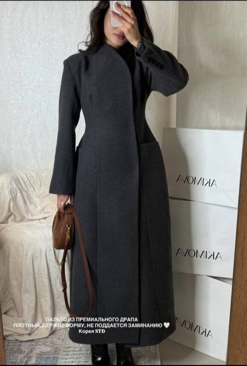 длинное шерстяное пальто,шерстяное пальто,пальто женское длинное шерстяное,элегантные пальто,модное пальто