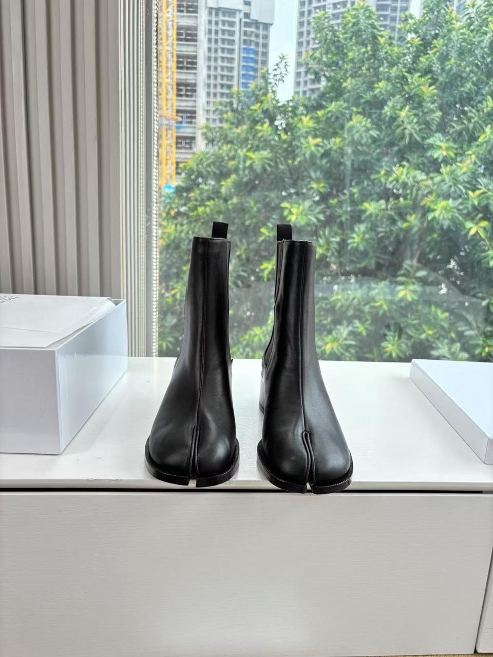 ,женские ботильоны из натуральной кожи на,женские ботильоны,женская ,maison margiela ботинки