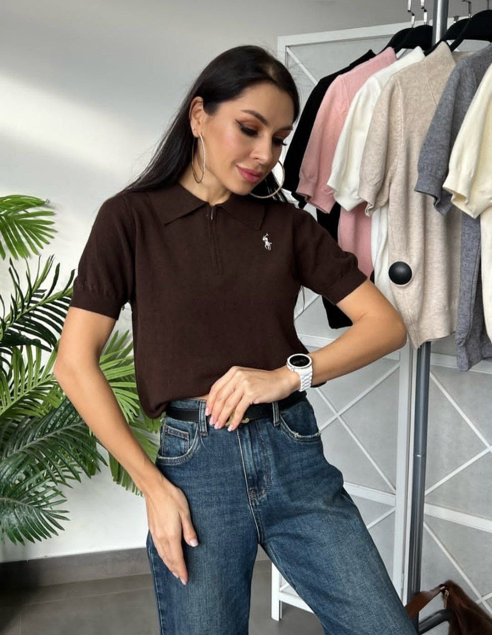 поло кофта,кофта женская,джемпер поло,поло