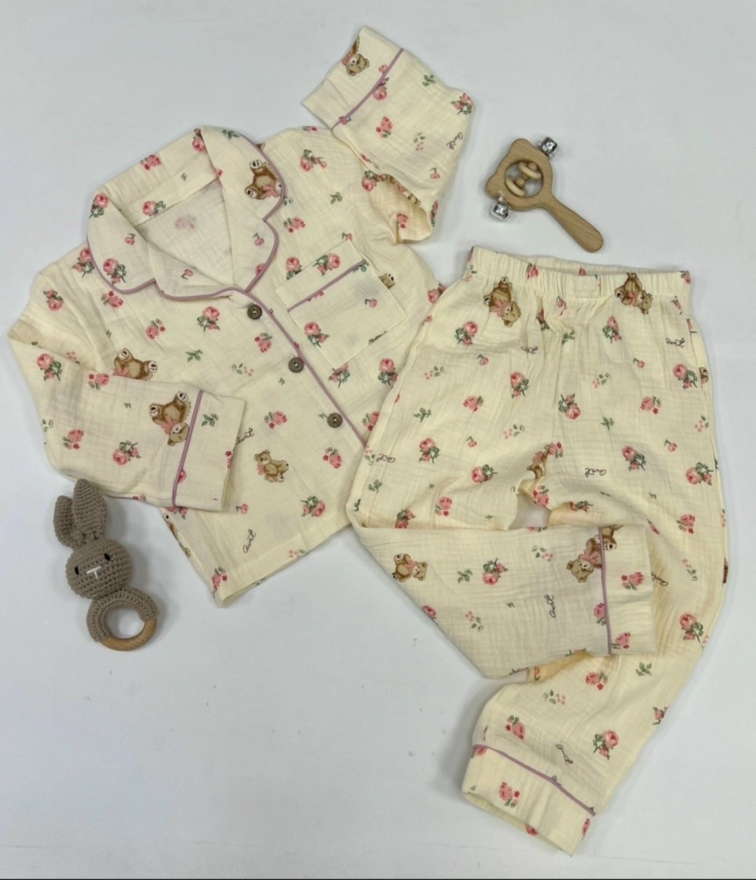 пижама комплект,пижамы для малышей,пижамы для мальчика,детская муслиновая пижама,пижамы детские