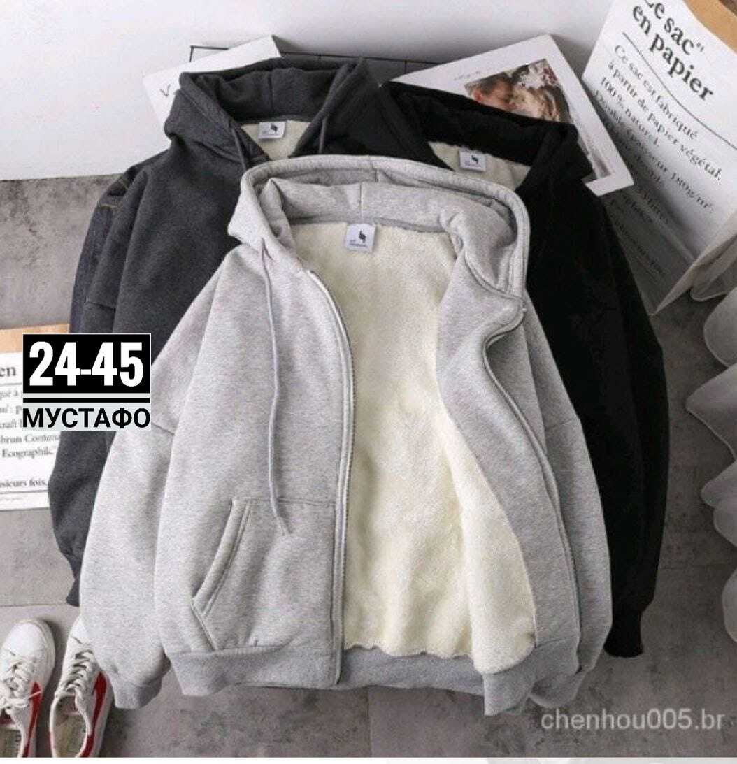 плюшевое худи,утепленное худи,толстовка женская с капюшоном,толстовка повседневная,толстовка с капюшоном