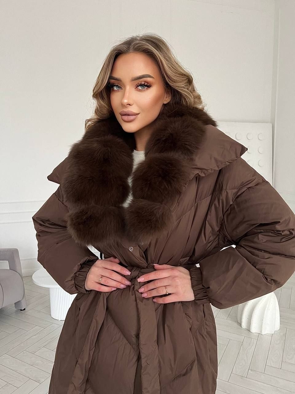 удлиненная куртка,пуховики с мехом,удлиненный пуховик,пуховик женский,зимние куртки женские