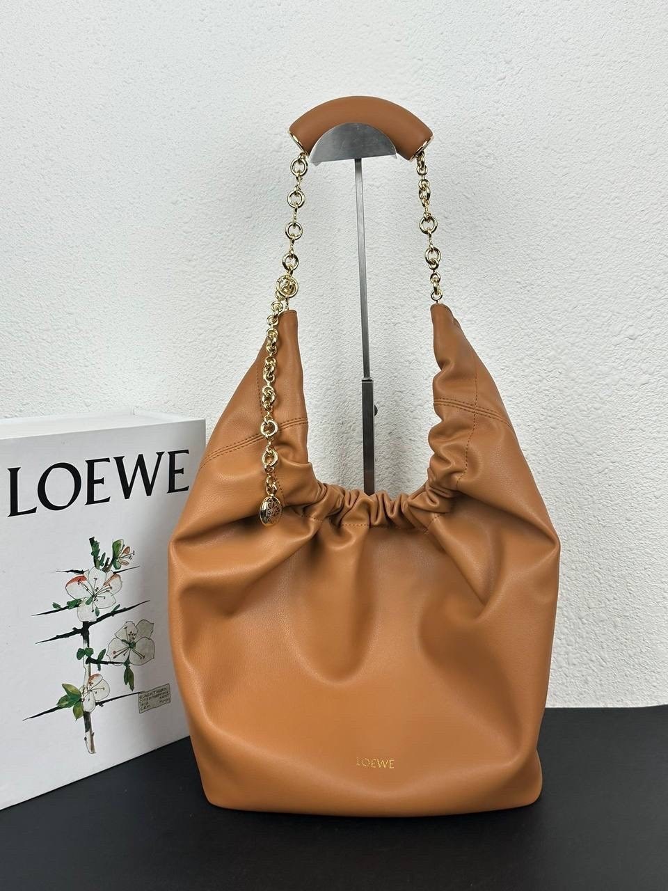 сумка loewe,сумка,сумка женские,модная сумка,сумка с цепью