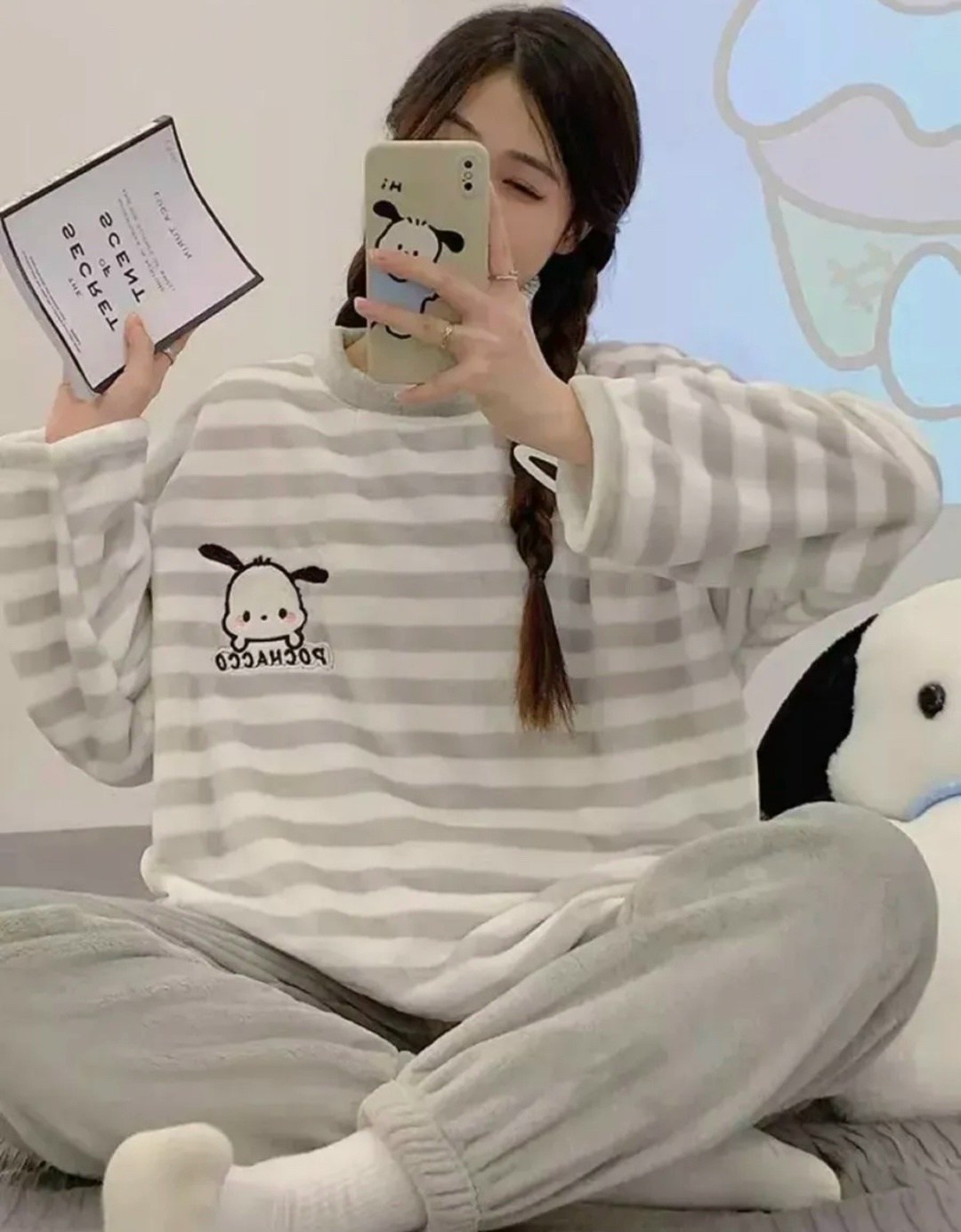 теплая пижама,пижама теплая плюшевая со штанами,пижама женская со штанами теплая домашняя плюшевая,плюшевая пижама,женский пижама