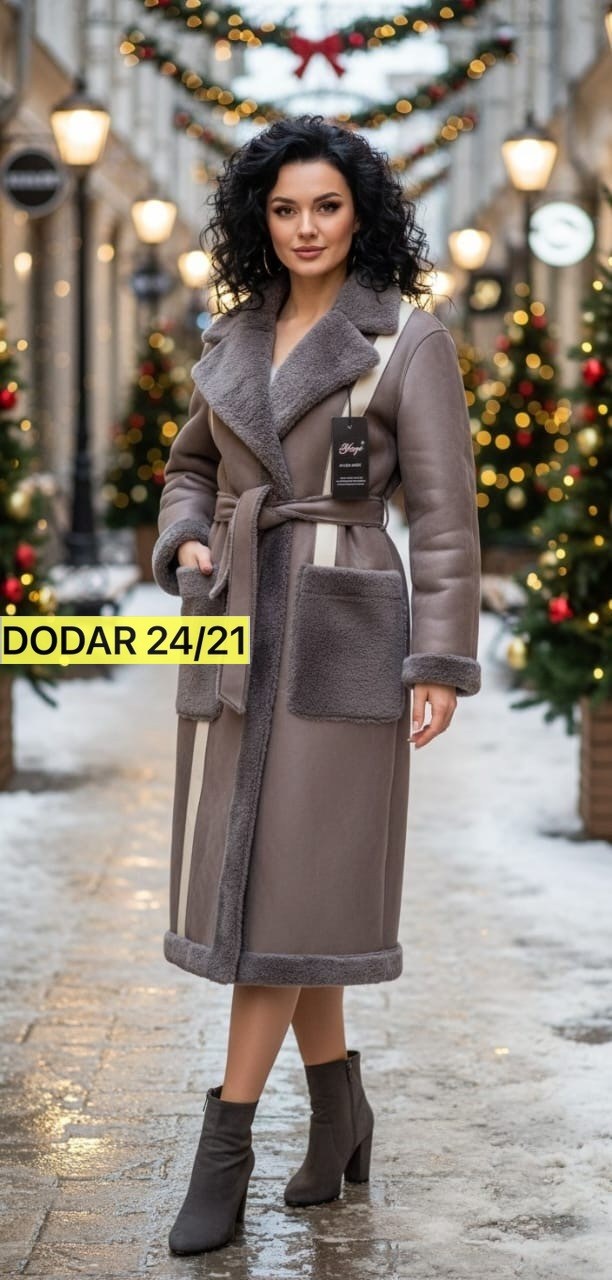 женская дубленка,дубленка из экомеха,голубая дубленка,зимняя дубленка,модное пальто