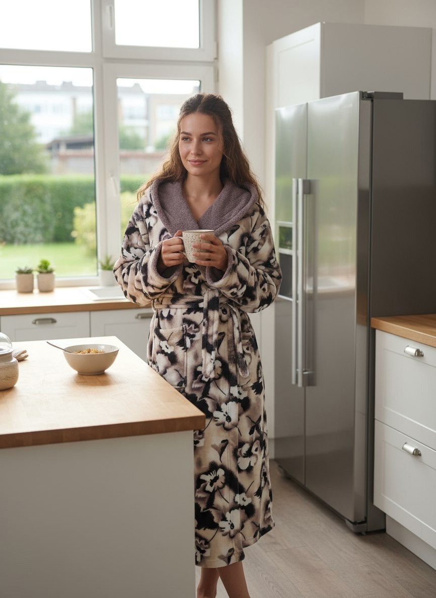 халат велсофт,халат из велсофта,женский халат,халат домашний теплый,халат домашний женский