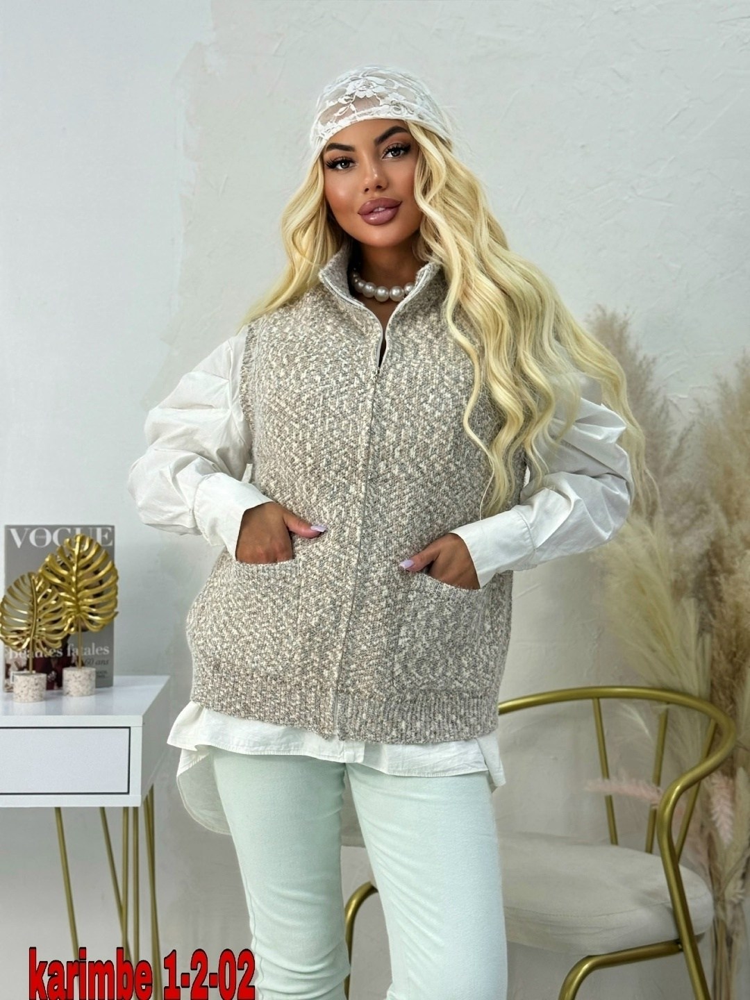 жилетка,жилет,жилет вязаный,безрукавка,женская кофта