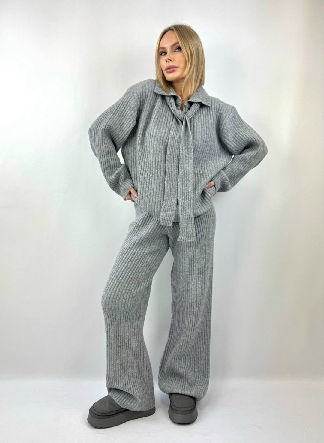 вязаные костюмы,женский вязаный костюм,трикотажный костюм с брюками палаццо женский,трикотажные костюмы,костюм с брюками