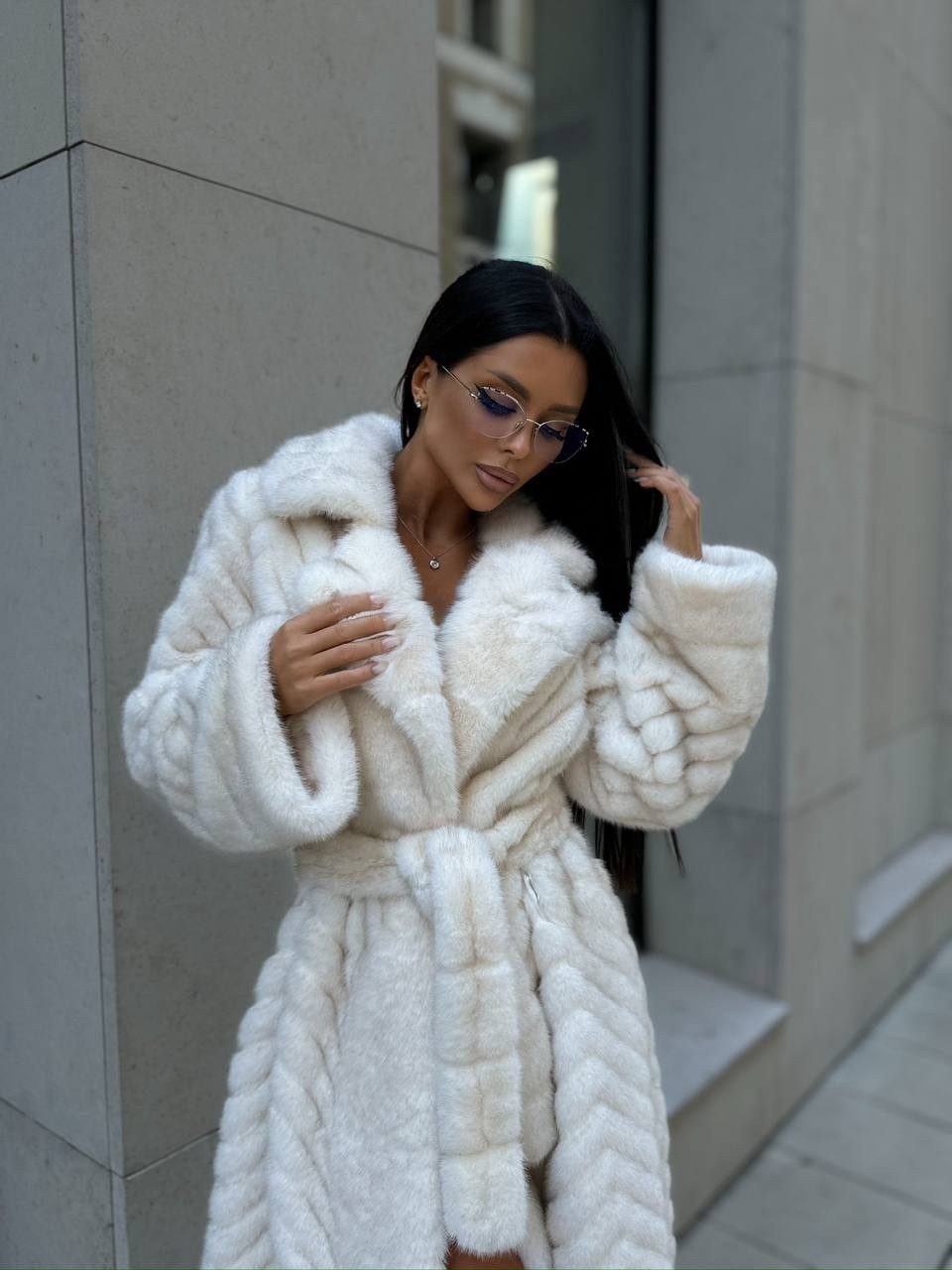 шуба из экомеха,шуба из эко меха,шуба белая,эко шуба,шуба из эко меха под норку