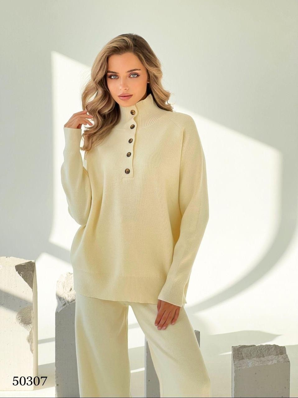 трикотажный костюм,костюм с брюками,вязаные костюмы,женский трикотажный костюм,бежевый костюм