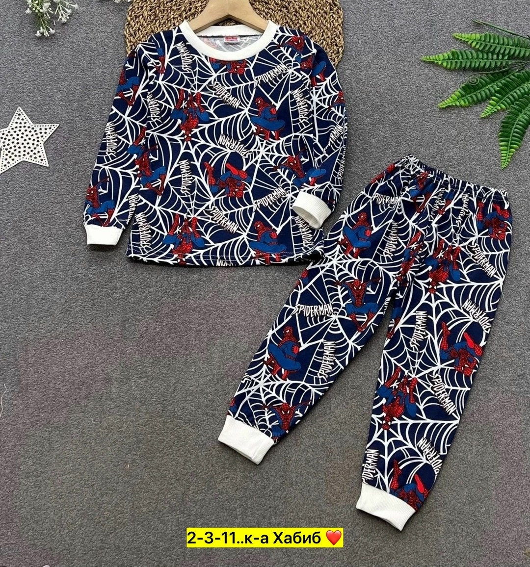 пижамы для мальчика,пижама теплая,пижамы детские,пижама детская,костюм домашний пижама